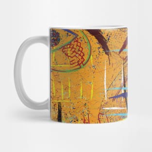 abstract canvas print wall art Mug